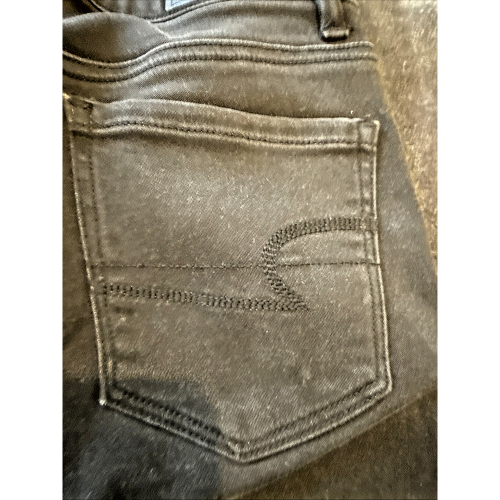 AMERICAN EAGLE Jeans Women’s Size 8 Black Hi Rise Jegging Super Stretch Denim - Picture 16 of 16
